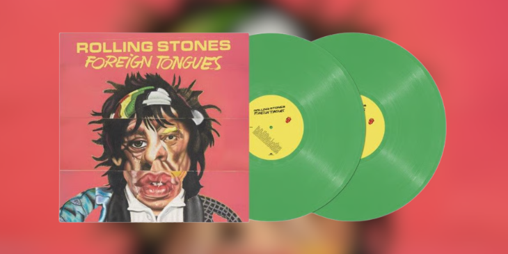 The Rolling Stones Foreign Tongues LP 緑盤 The Rolling Stones Foreign Tongues LP 緑盤 The Rolling Stones